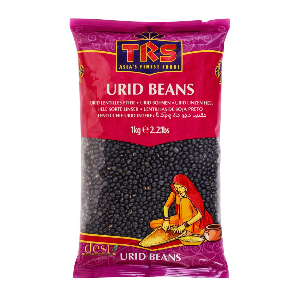 TRS - Urid Whole Beans (1kg) 31.10.2026