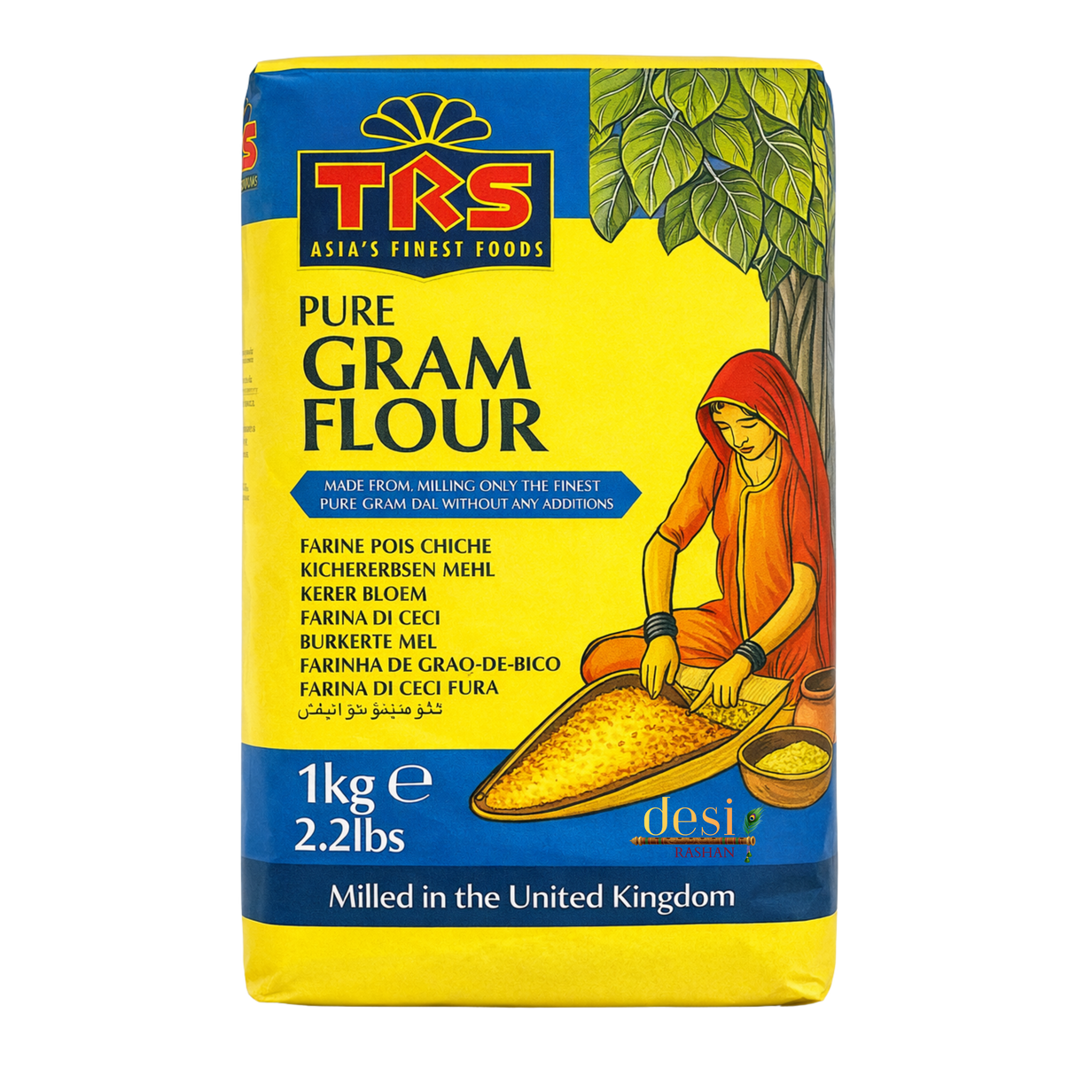 TRS - Gram Flour/Besan Flour (1kg) 30.06.2027