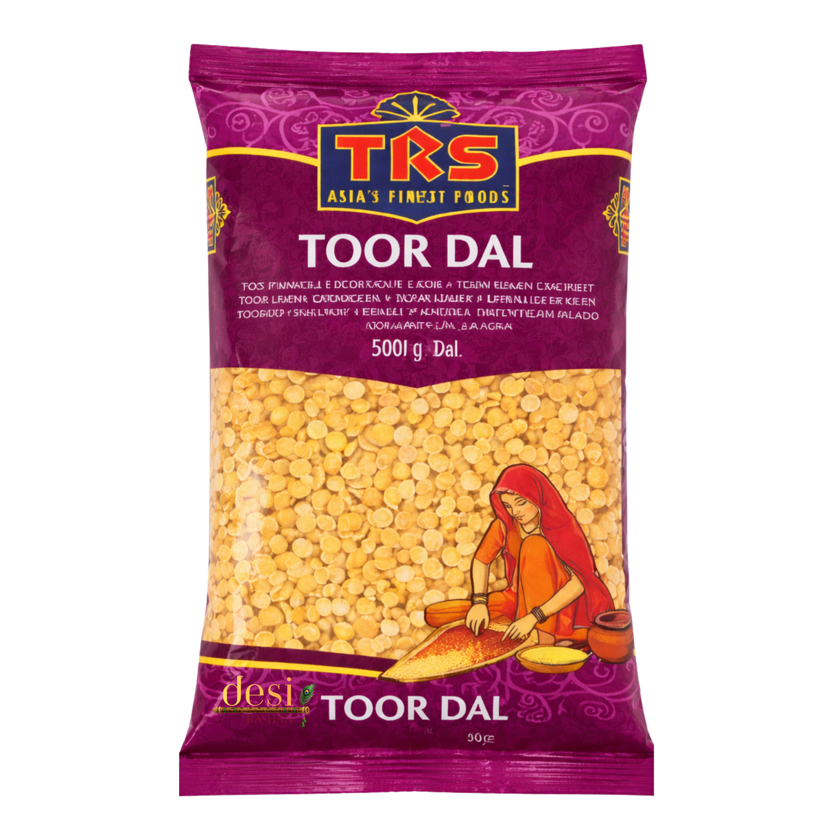 TRS - Toor Dal Plain (500g) 31.10.2027