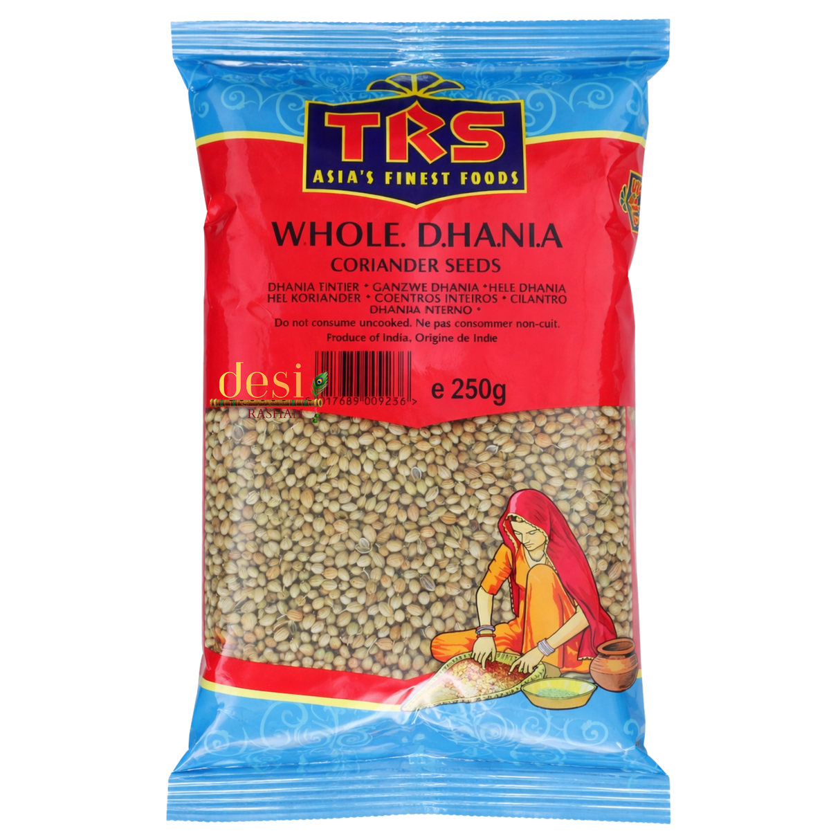 TRS - Dhania Whole/Coriander seeds (250g) 05.09.2027
