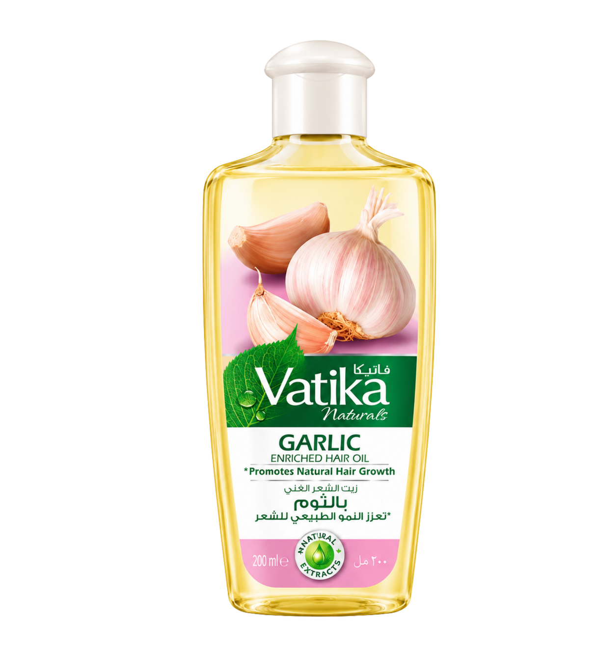 Vatika - Naturals Knoblauch Haaröl (200ml) 31.07.2027