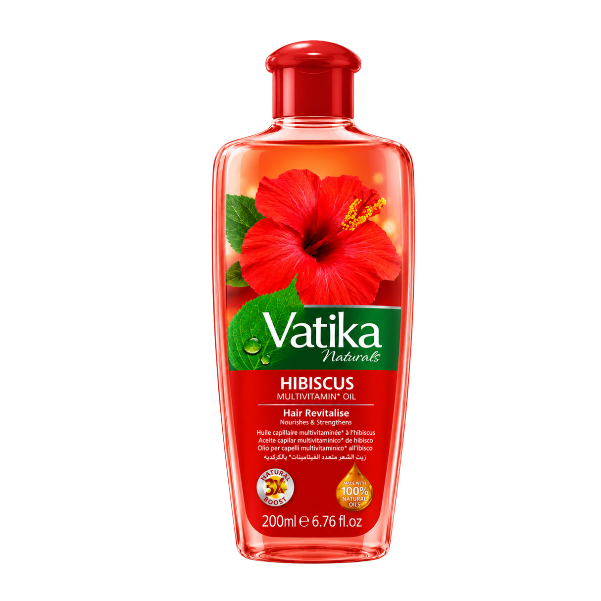 Vatika Hibiskus Multivitamin Haaröl (200ml)