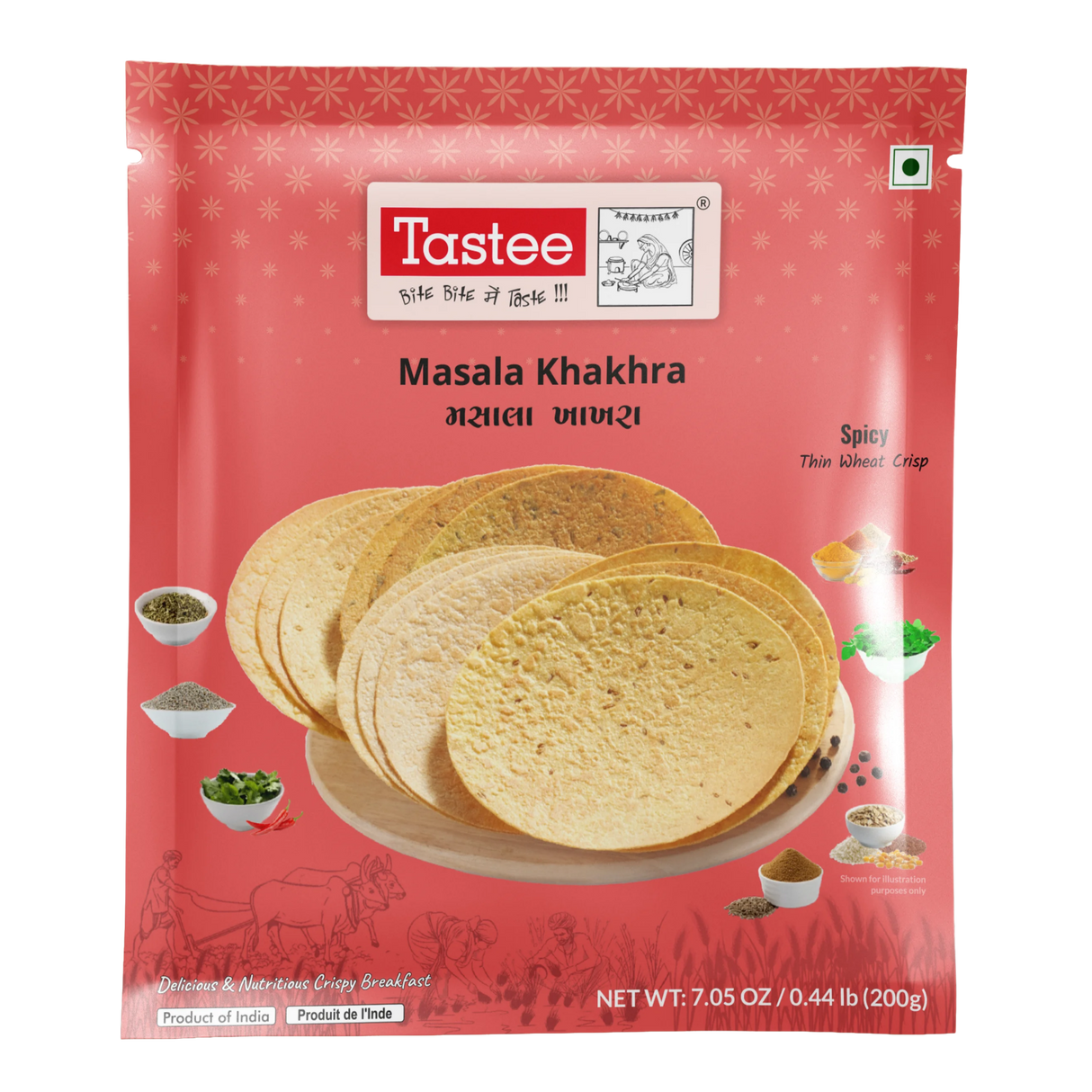 Tastee - Masala Khakhra (200g) 31.03.2027
