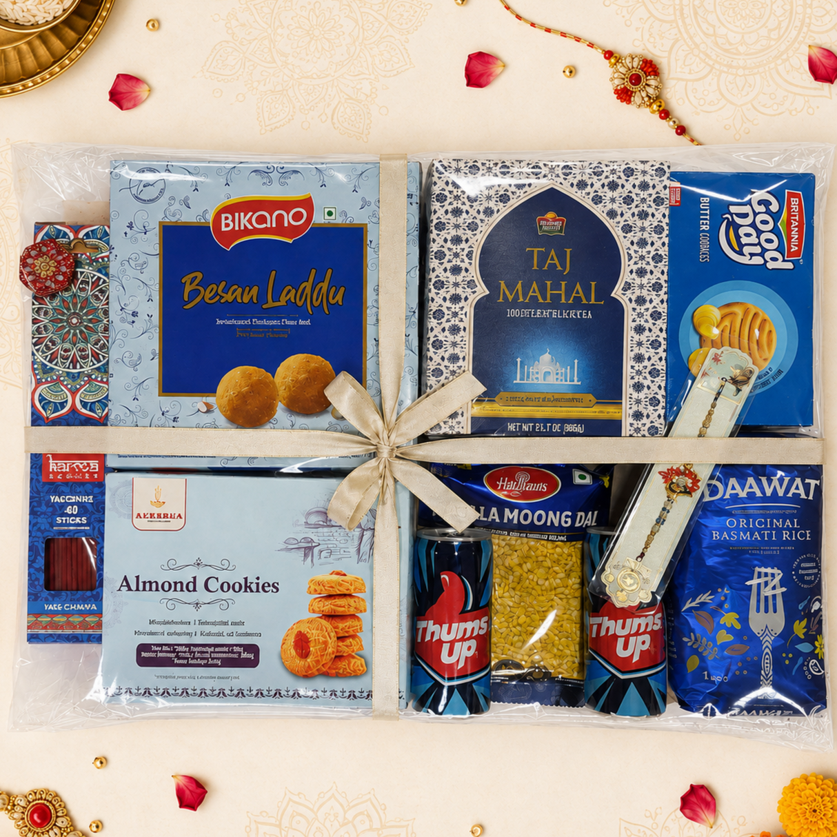 🎁✨ Premium Rakhi Hamper – Luxury Raksha Bandhan Gift Box ✨🎁