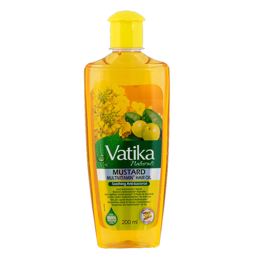 Vatika - Mustard Hair oil Antibacterial (200ml) 31.12.2026
