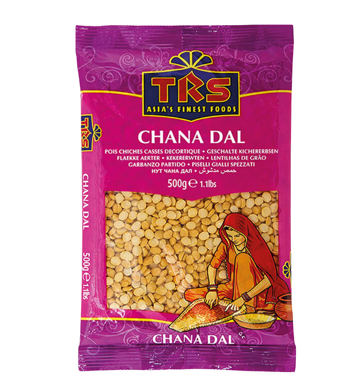 TRS - Chana Dal/Split Chickpeas (500g) 10.10.2027