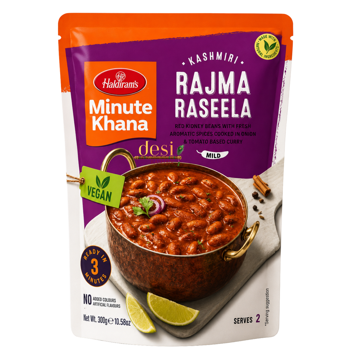 Haldiram's - Kashmiri Rajma Raseela (300g) 05.03.2027