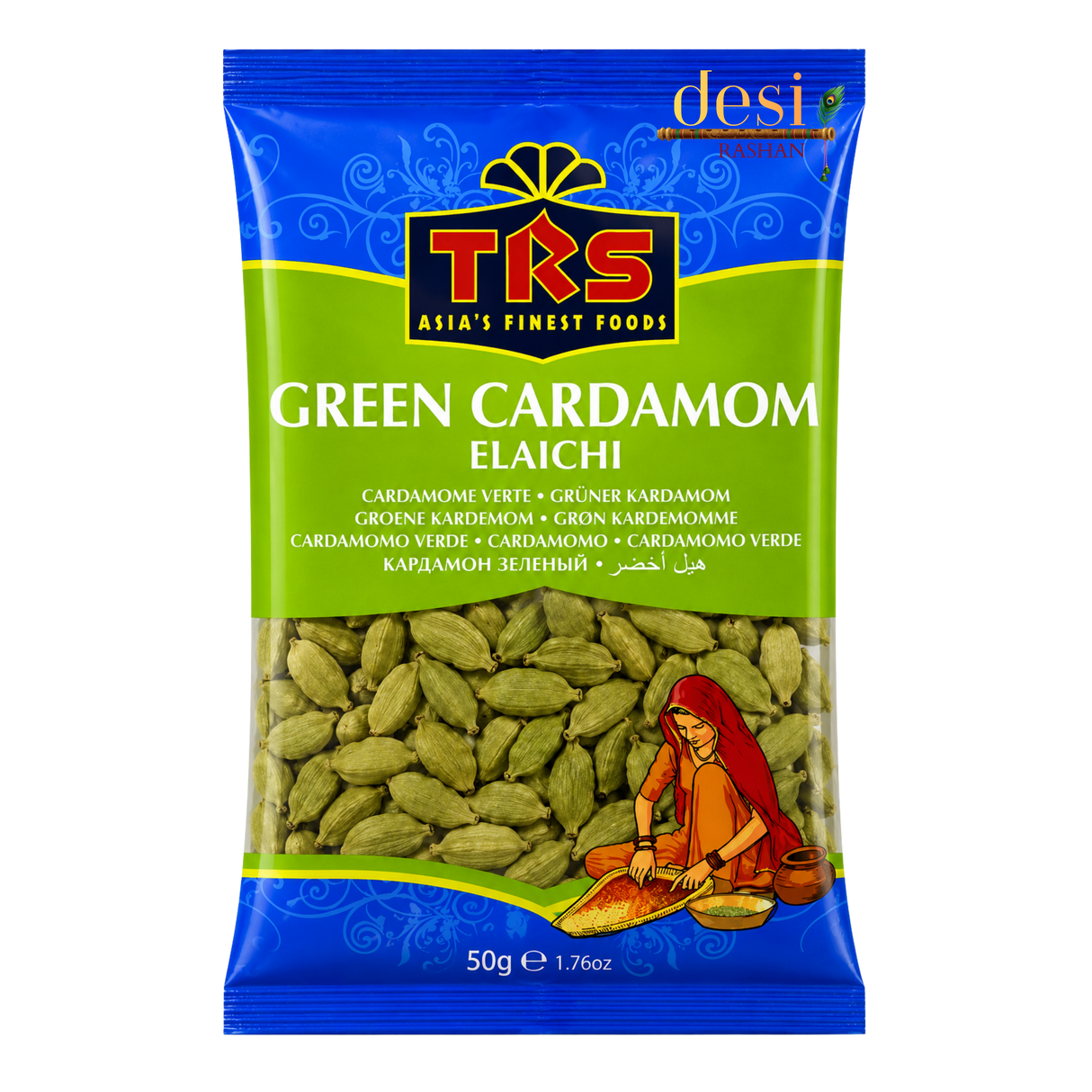 TRS - Elaichi/Green Cardamom (50g) 25.09.2027
