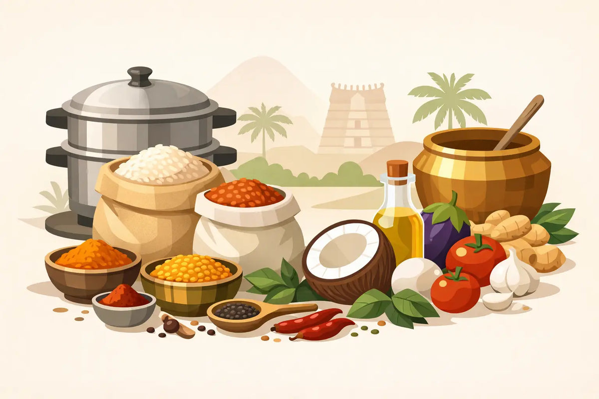 South Indian Grocery Essentials for Every Kitchen