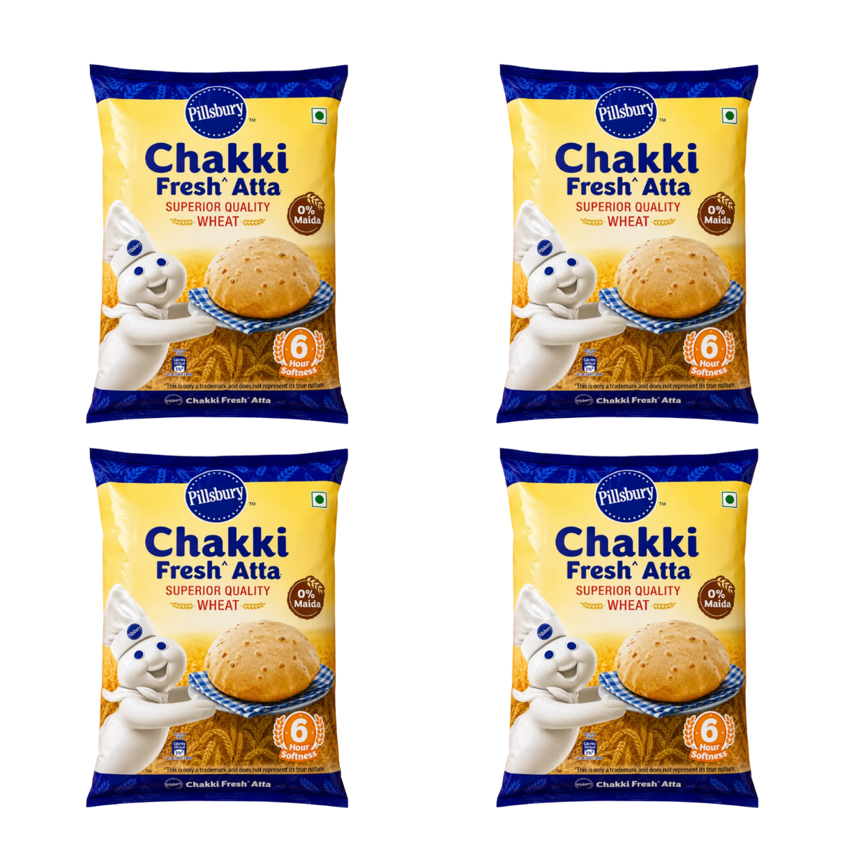 Pillsbury - Chakki Atta/Vollkornmehl (5 kg) 08.09.2026