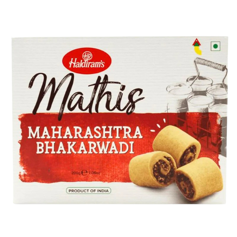 Haldiram's Mathis - Maharasthra Bhakarwadi (200g) 19.12.2026