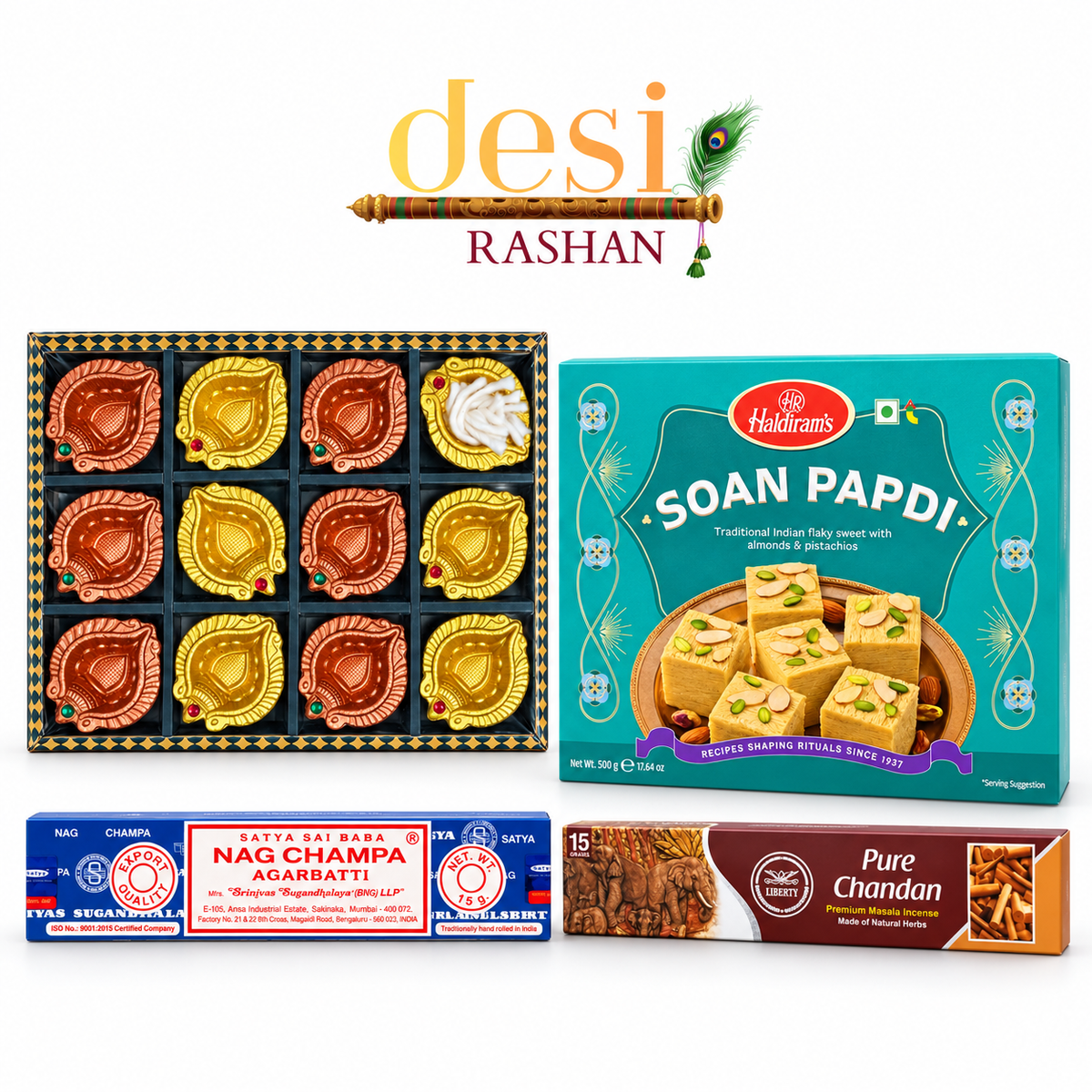 🙏 Diwali Pooja & Sweet Set – Bundle