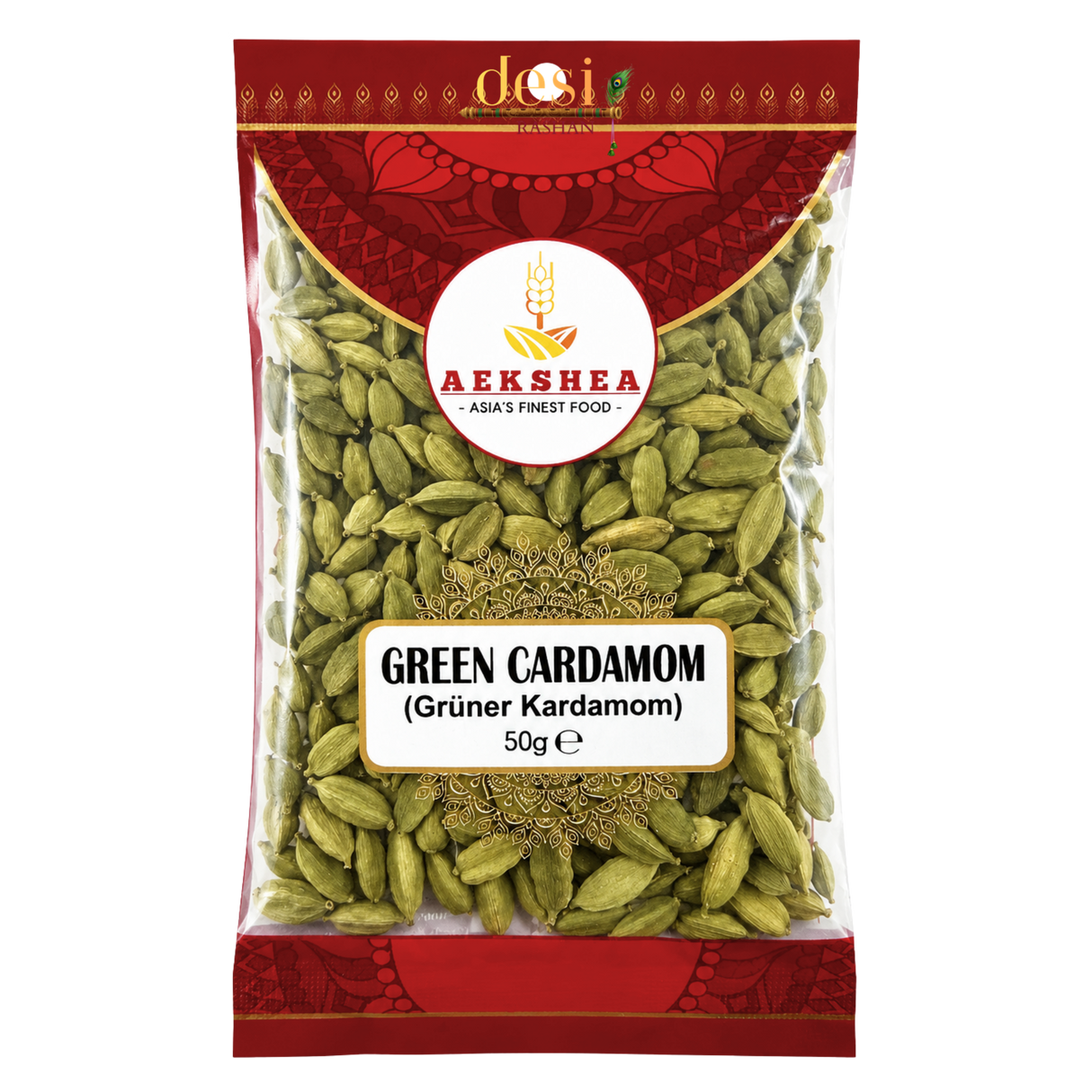 Aekshea - Green Cardamom (50g) 29.08.2027