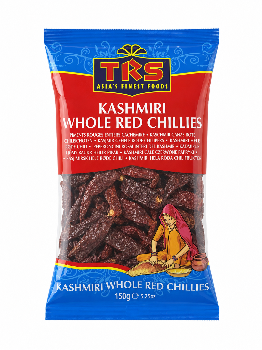 TRS - Kashmiri Whole Red Chillies (150g) 31.10.2027