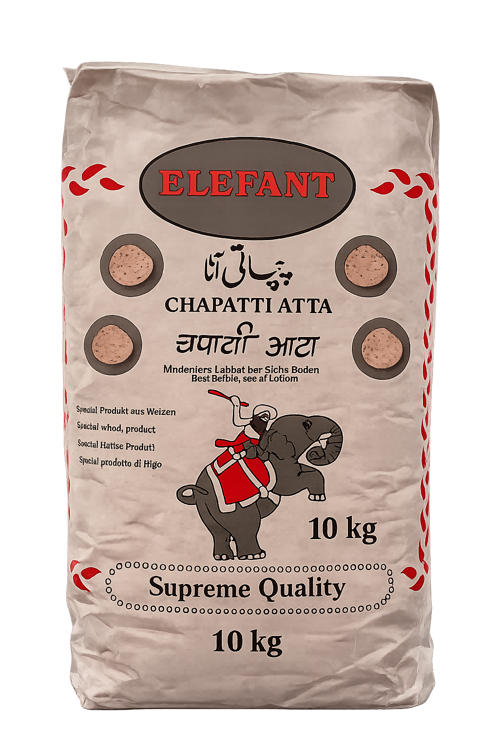 Elefant - Chapatti Atta (10kg) 20.03.2027