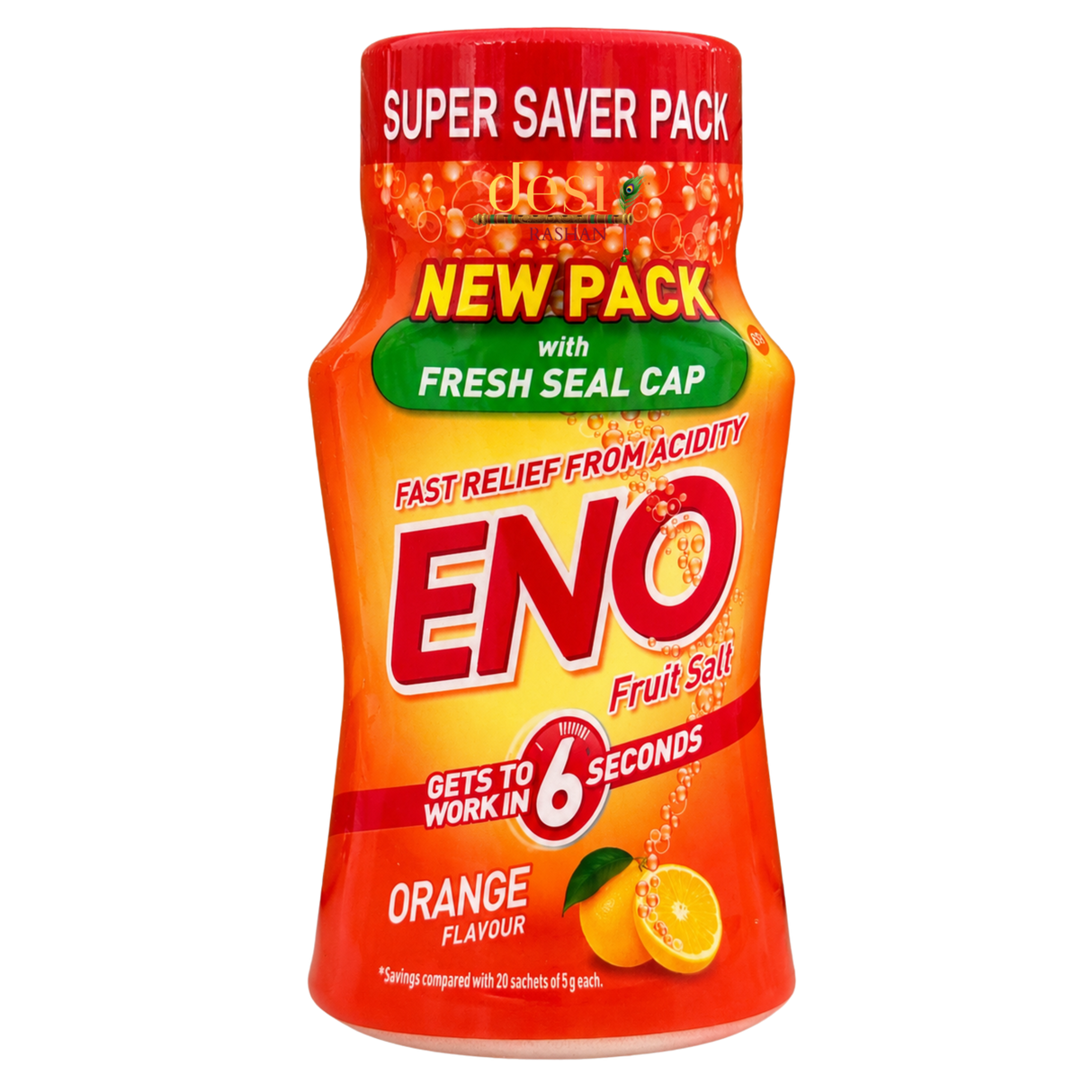 ENO Fruit Salt - Orange Flavour (100g) 26.07.2027