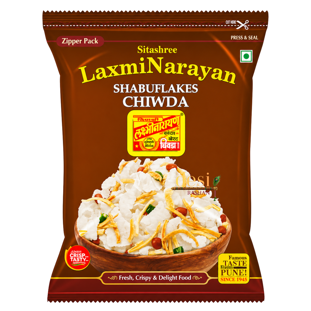 LaxmiNarayan - Shabu Flakes Chiwda (200g) 03.11.2026