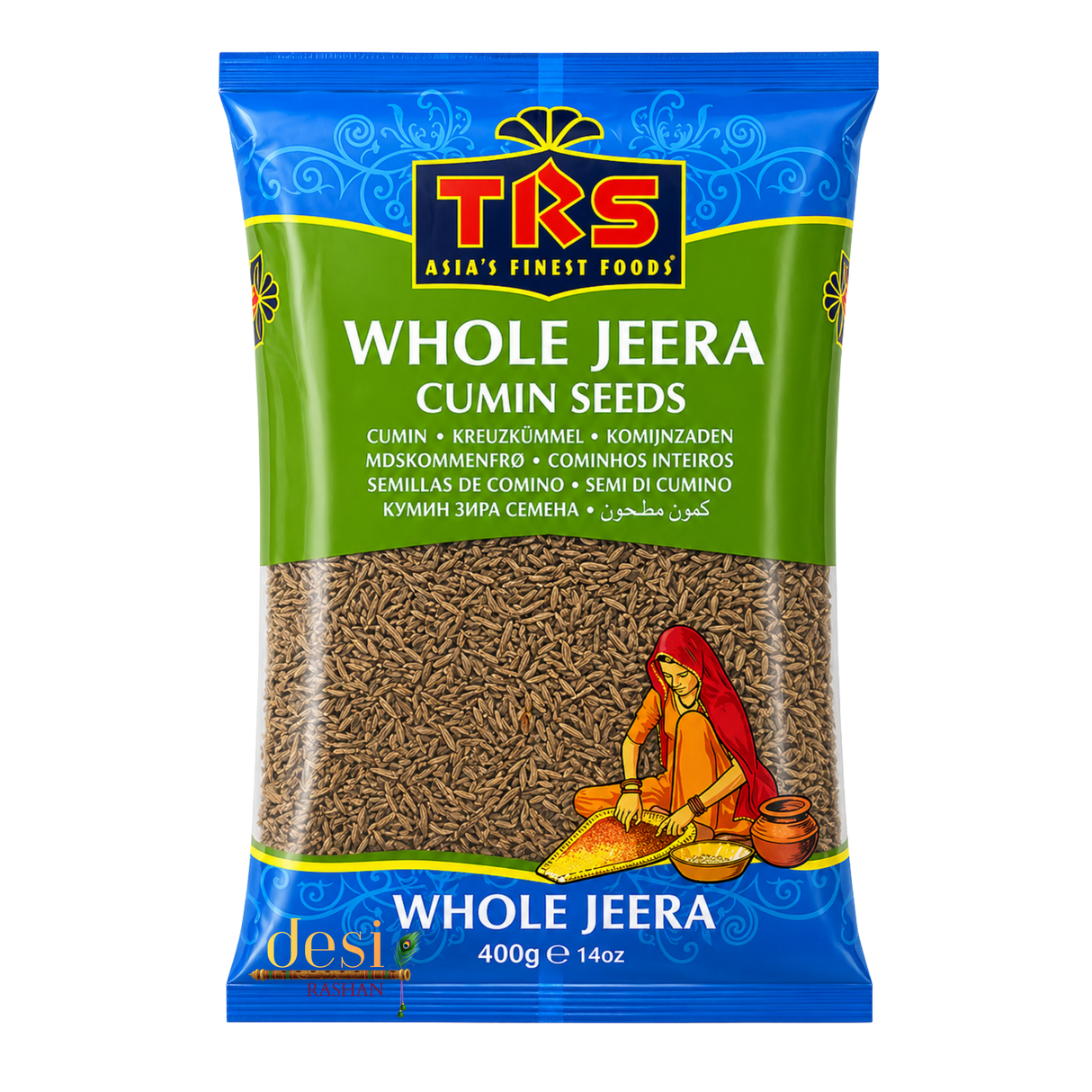 TRS - Jeera Whole Cumin Seeds (400g) 16.12.2027