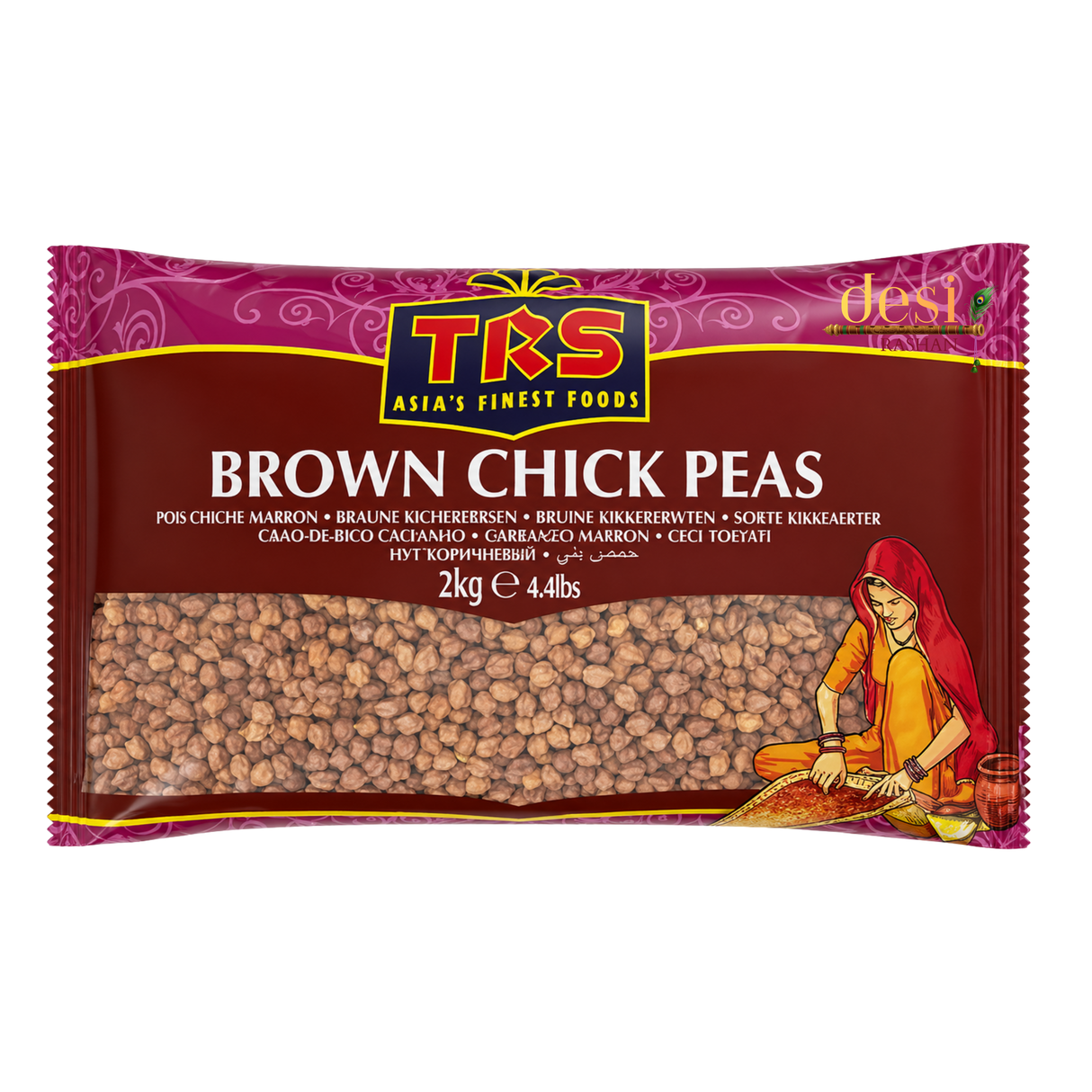 TRS - Kala Chana/Brown Chickpeas (2kg) 31.01.2028