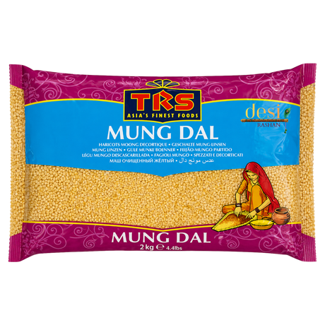 TRS - Moong Dal/Mungbohnen gespalten (2 kg) 05.08.2027