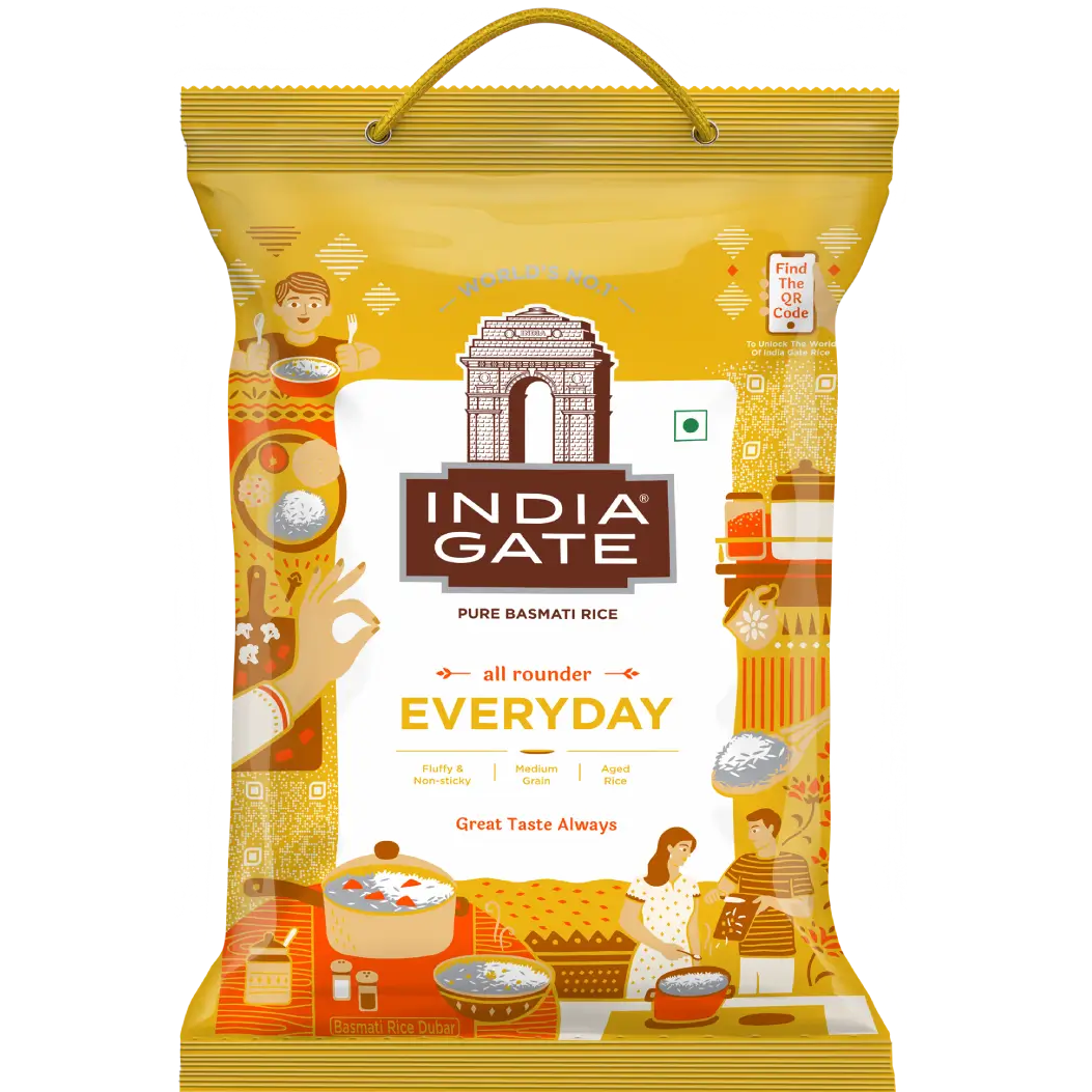 India Gate - Everyday Basmati Rice (5kg) 31.12.2027