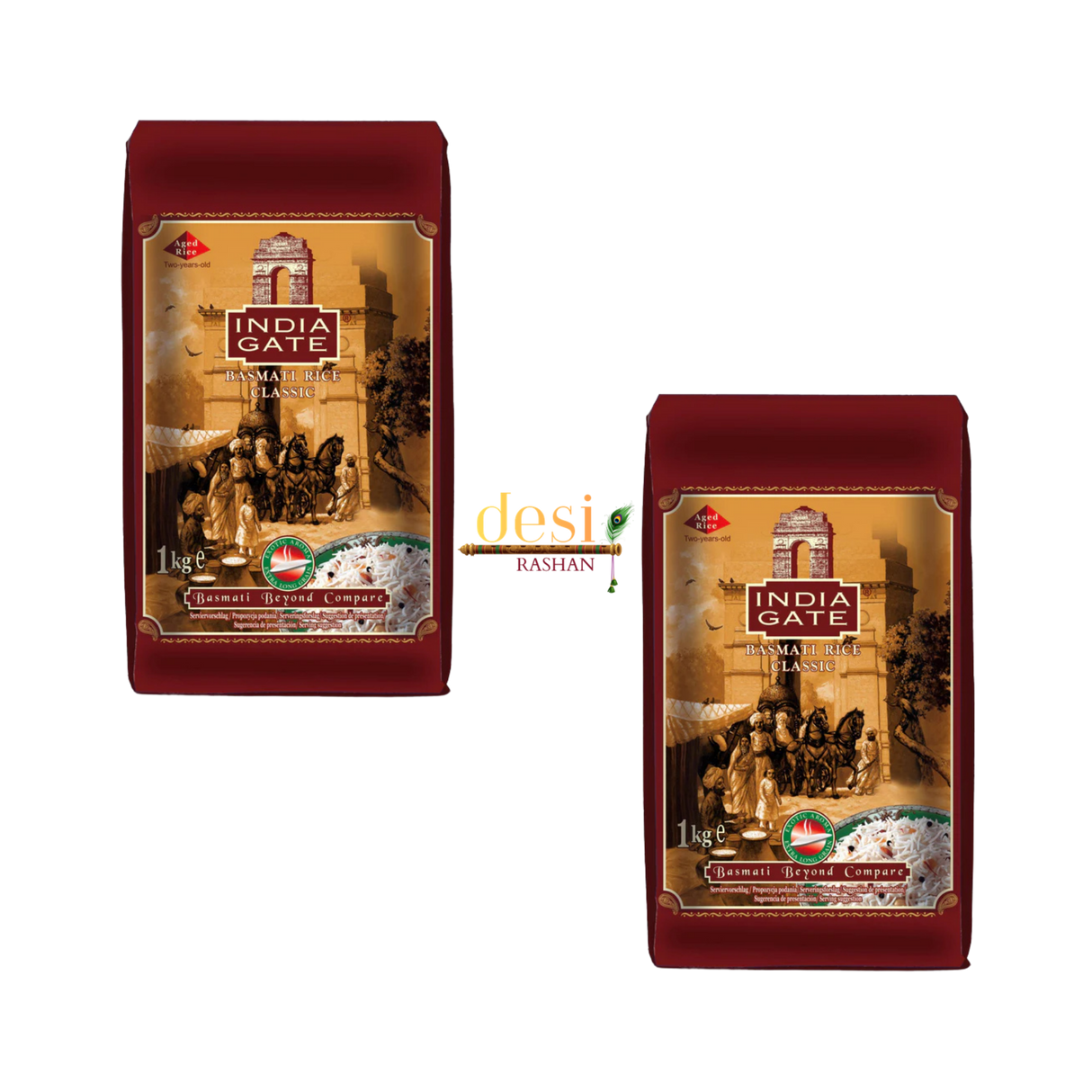 India Gate- Classic Basmati Rice (1kg) 31.12.2027