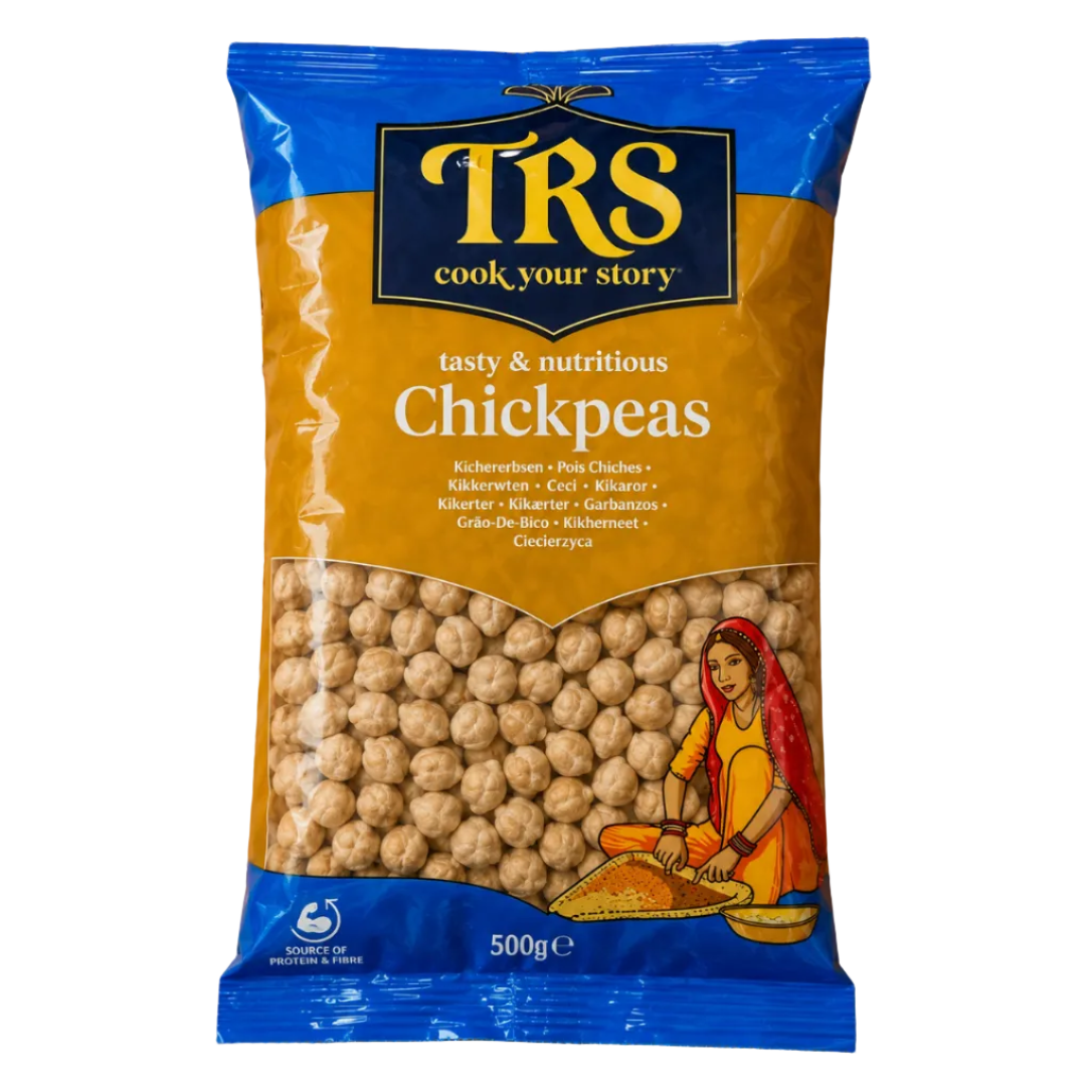 TRS – White Chick Peas (500g) 31.10.2027
