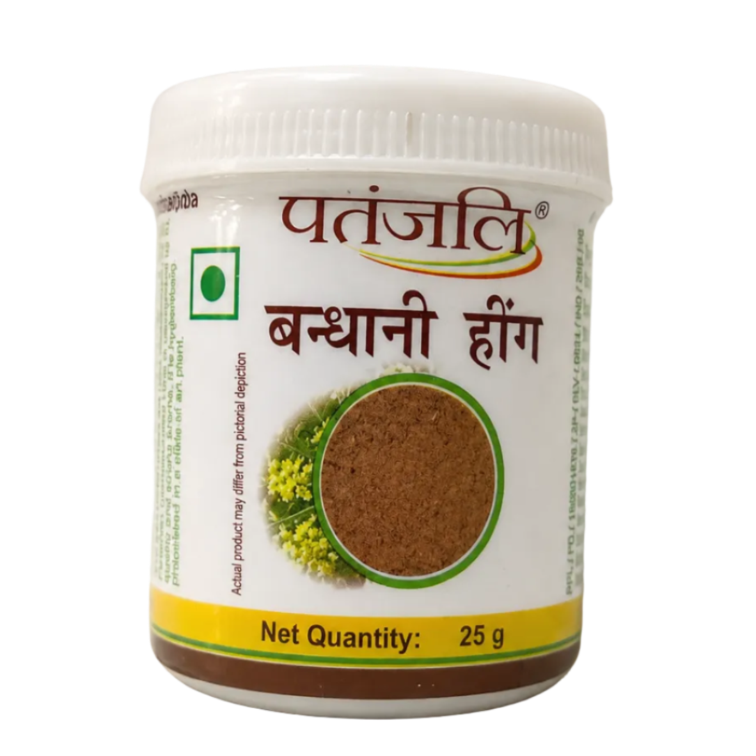 Patanjali - Bandhani Asafoetida (Hing)  Powder (25g) 14.01.2027