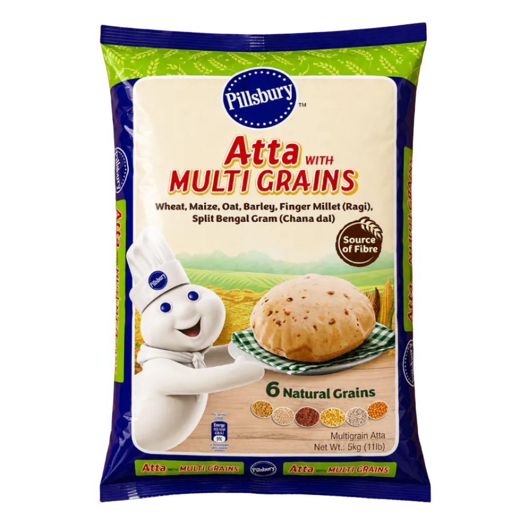 Pillsbury - Atta Multigrain Export Pack (5kg) 18.09.2026