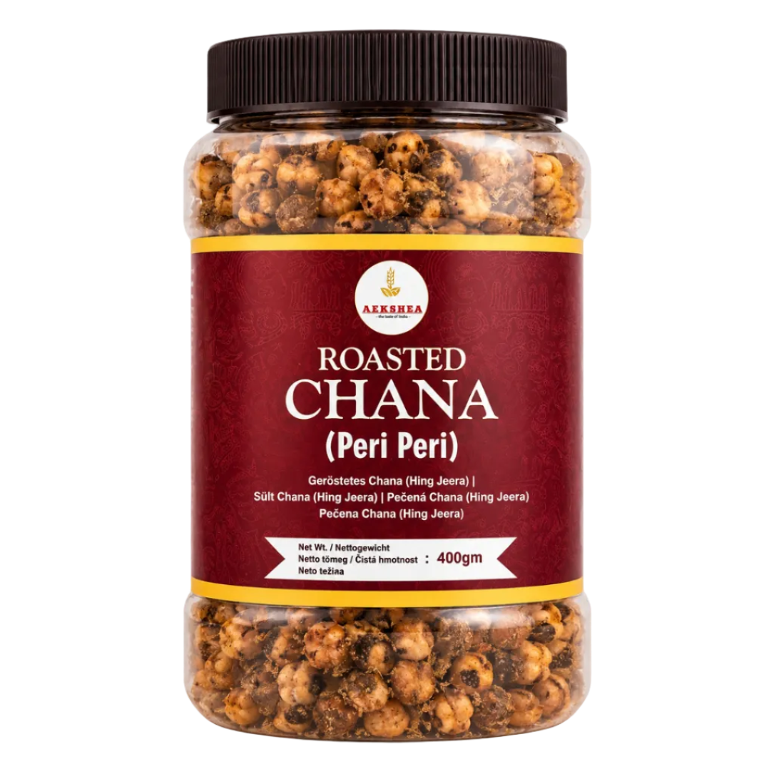 Aekshea - Peri Peri Roasted Chana (400g) 31.07.2027