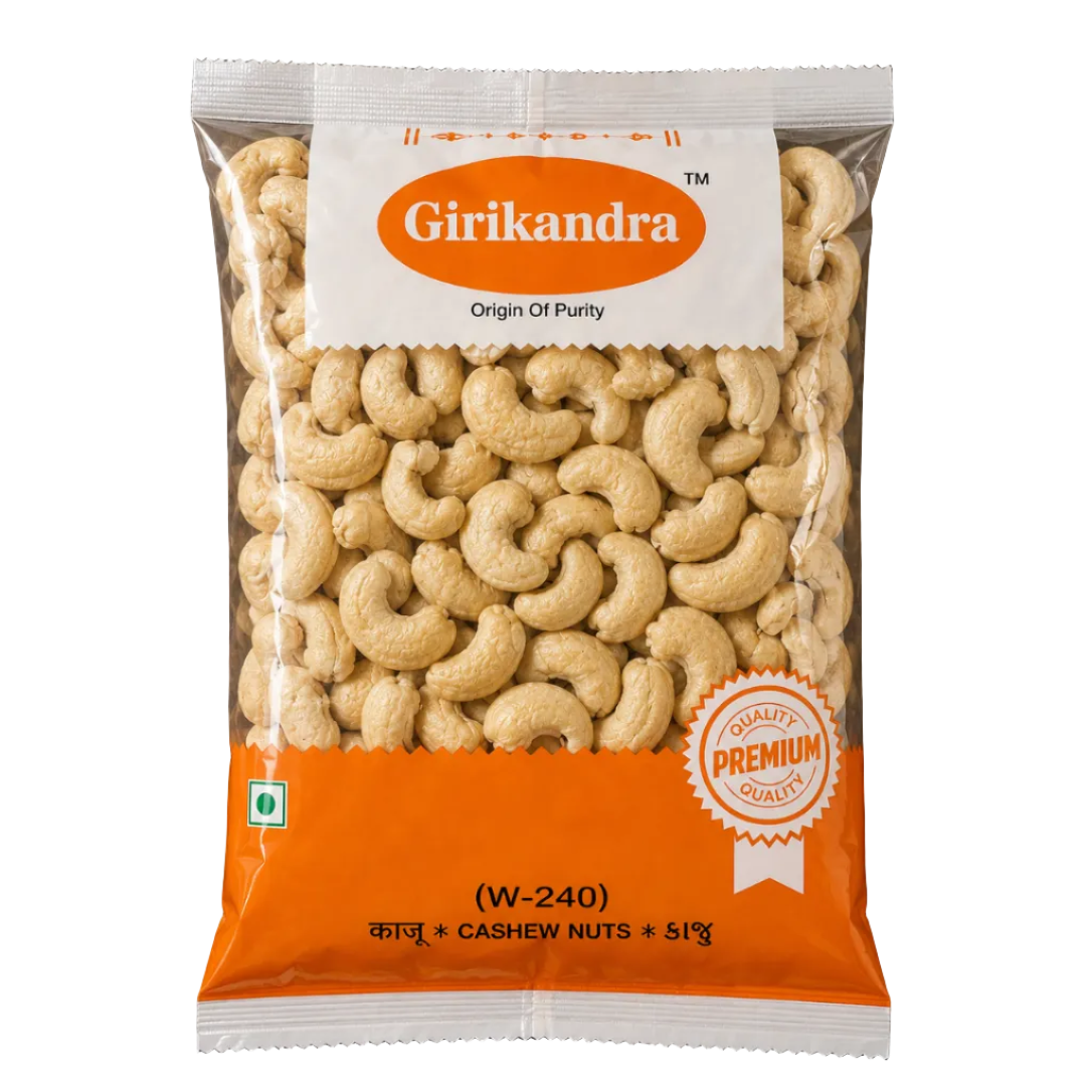 Girikandra - Cashew W-240  (500g) 25.02.2027