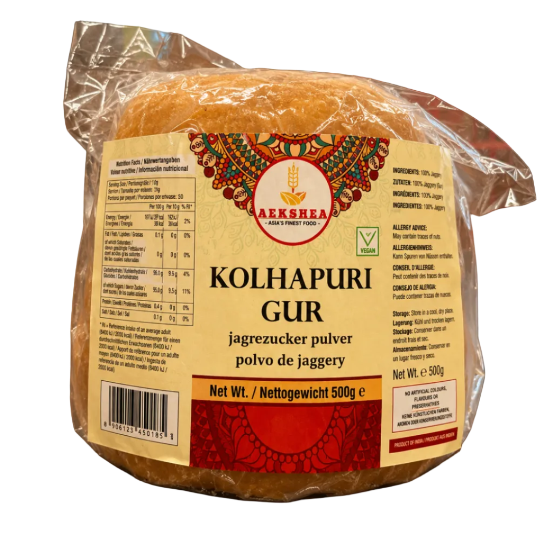 Aekshea - Kolhapuri Gur (500g) 30.11.2027
