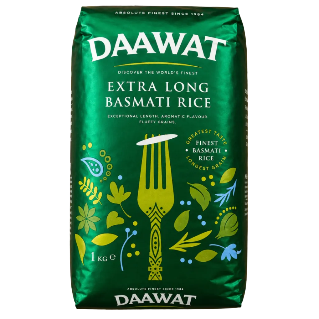 Daawat - Basmati Rice Extra Long (1kg) 25.02.2027