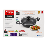 Prestige - Omni Kadai 24cm With Lid - 24cm