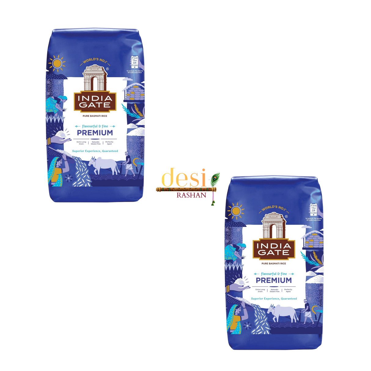India Gate - Premium Basmati Rice (1kg) 31.12.2027