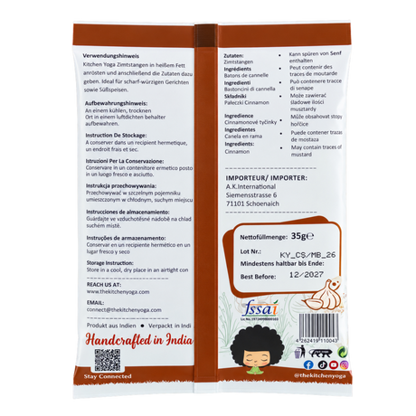 Kitchen Yoga - Cinnamon Rolls (35g) 31.12.2027