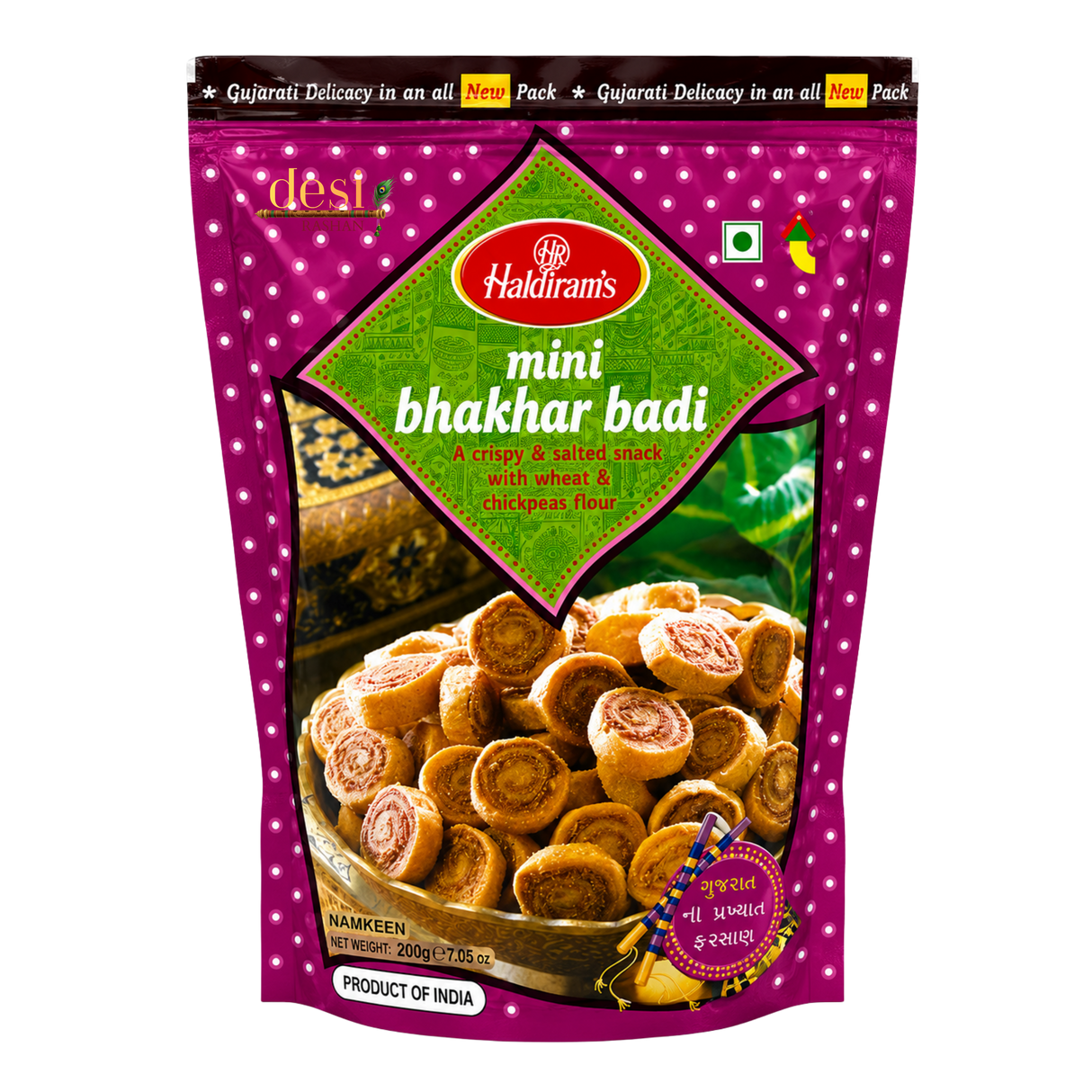 Haldiram's - Bhakhar Badi Mini Rolls (200g) 02.05.2027
