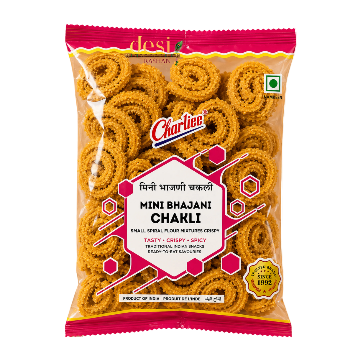 🎁 Charliee - Mini Masala Bhajani Chakli (200g) 31.08.2026 (100% off)