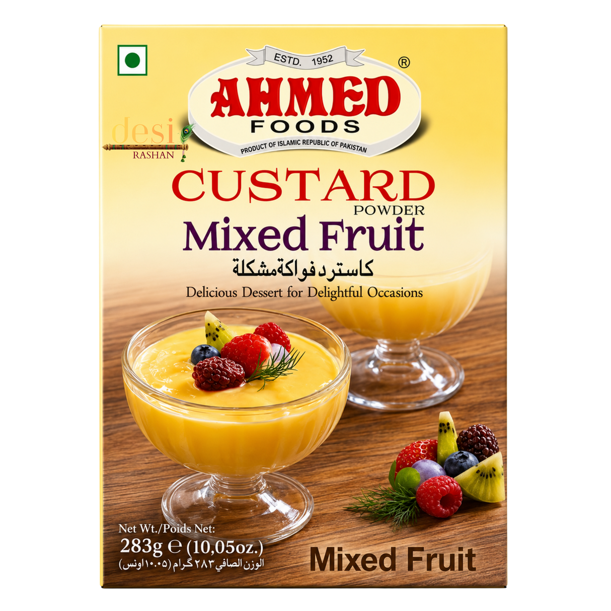 Ahmed Foods - Mixed Fruit Custard (285g) 29.09.2027