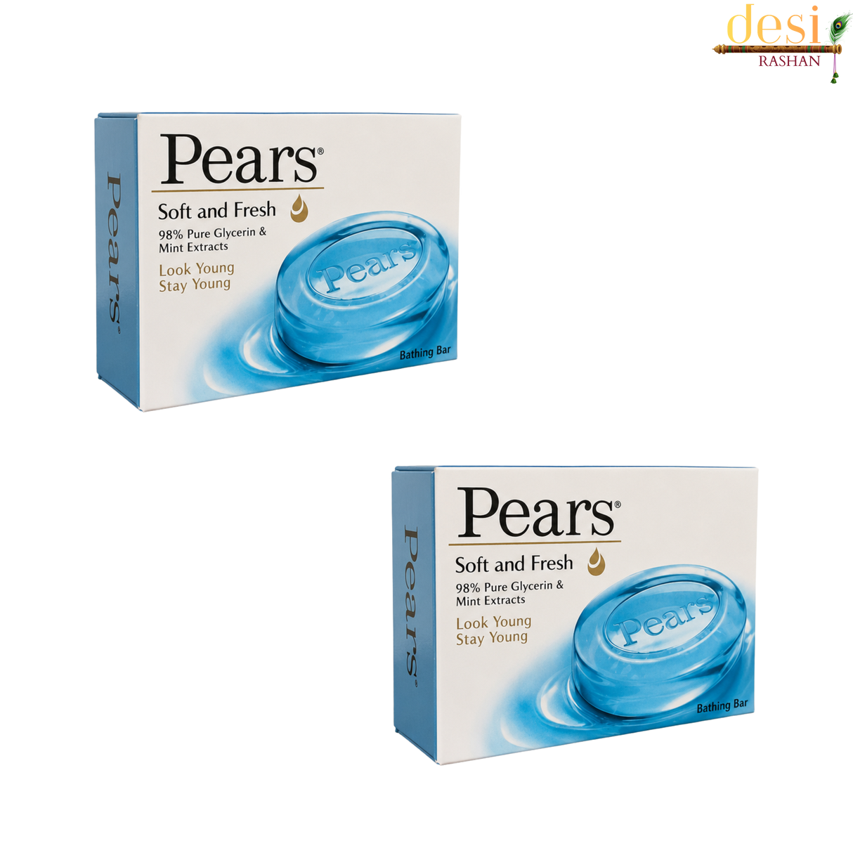 Pears - Soap Soft & Fresh 2 X (125g) 04.12.2026