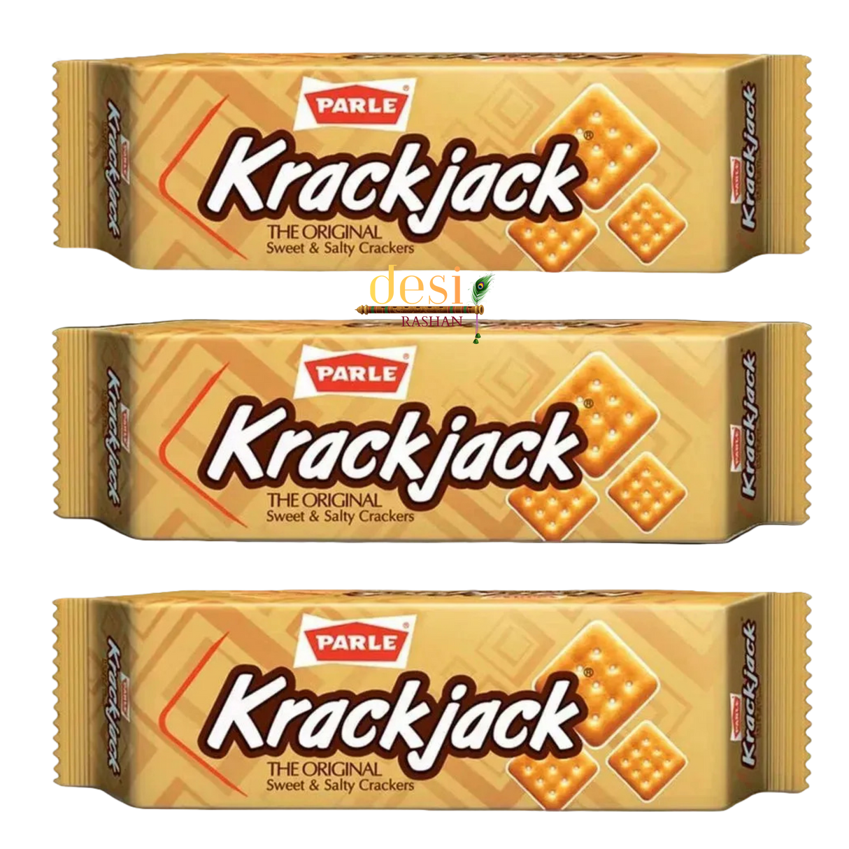 Parle - Krack Jack Biscuits 3 X (60g) 19.11.2027