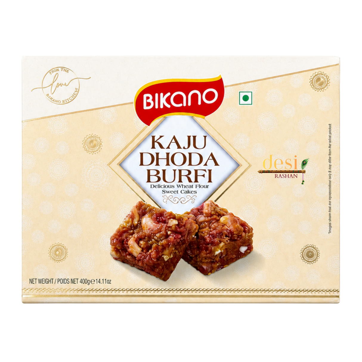Bikano - Kaju Dhoda Burfi (400g) 22.12.2026
