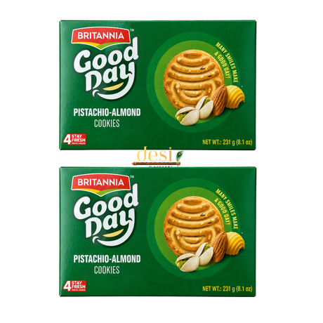 Britannia - Good Day Rich Pistachio & Almond (231g) 04.06.2026