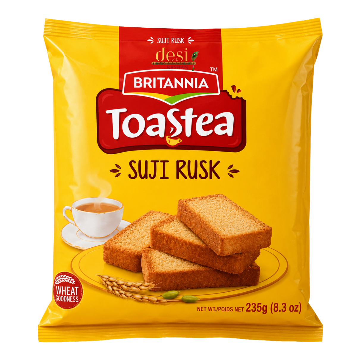 Britannia - Suji Rusk Toast (235g) 10.12.2026