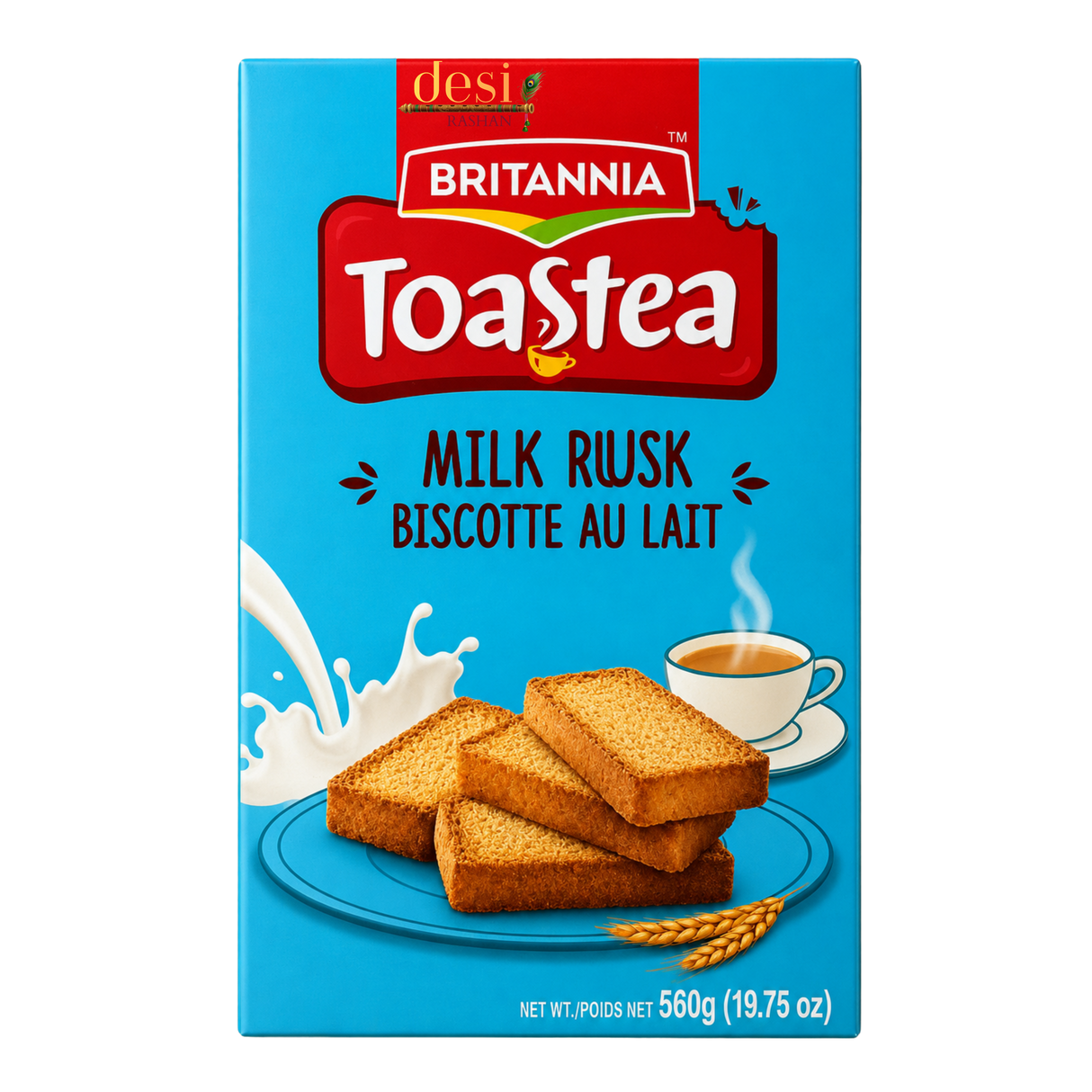 Britannia - Milk Rusk (560g) 22.12.2026