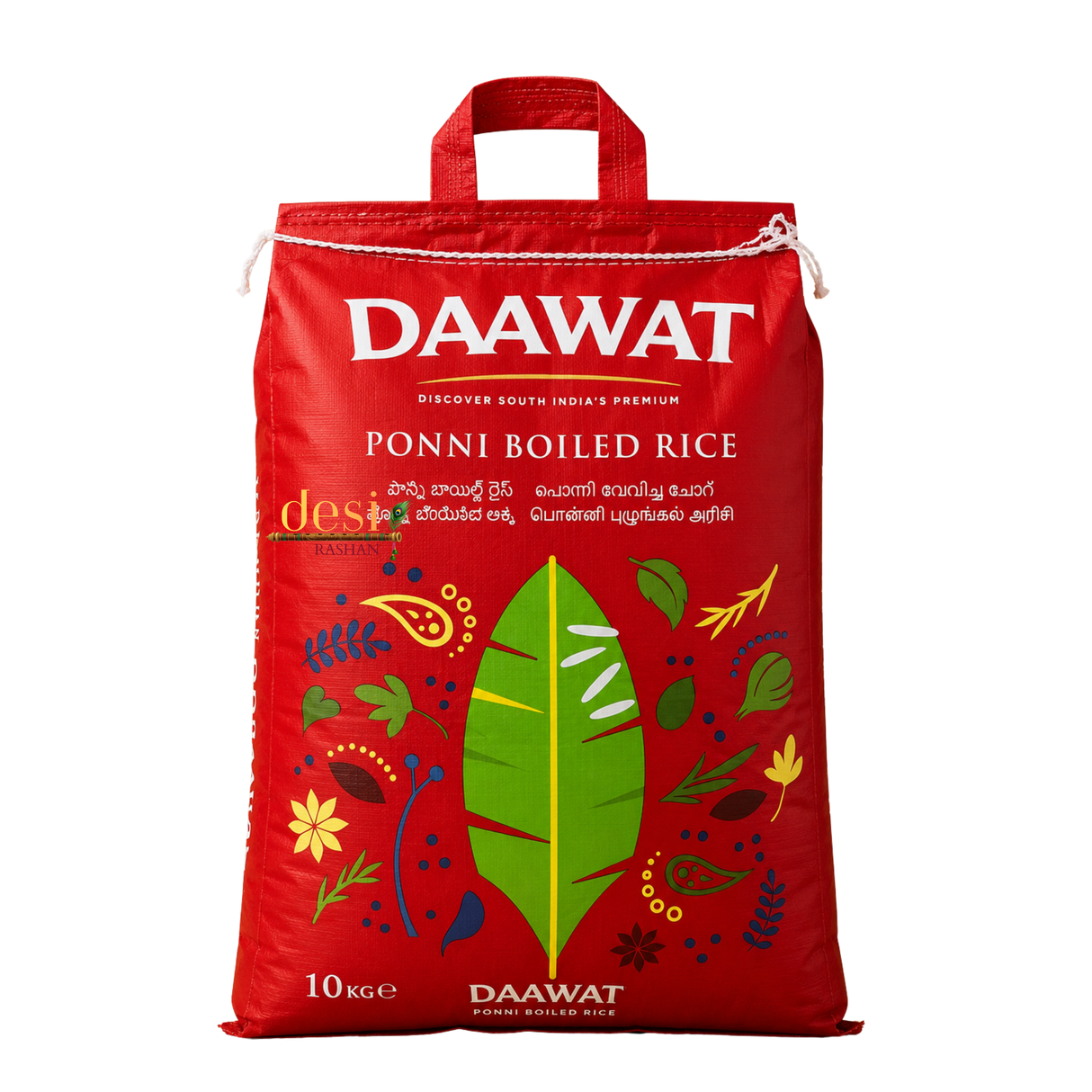 Daawat - Pooni Boiled Rice (10Kg) 30.08.2027