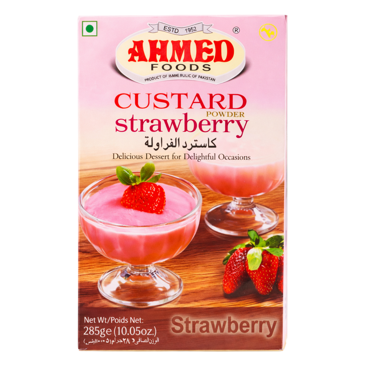 Ahmed - Erdbeerpuddingpulver (285g)