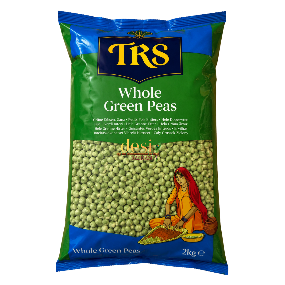 TRS - Green Peas Whole (2kg) 30.09.2028