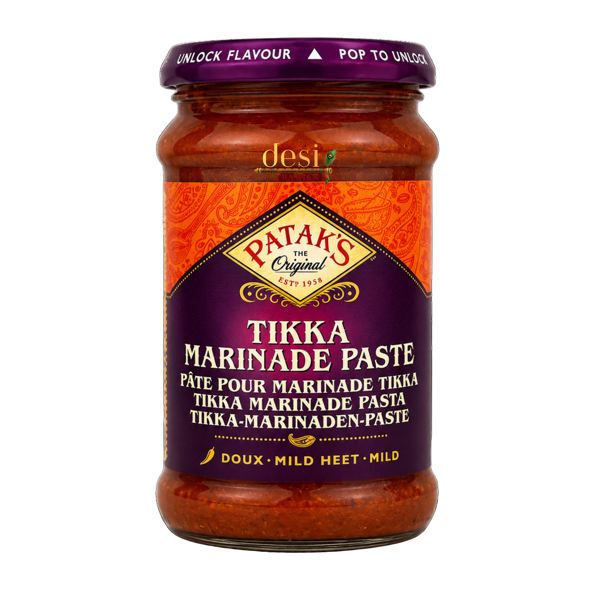 Patak's - Tikka Marinade Paste Mild (300g) 29.09.2027