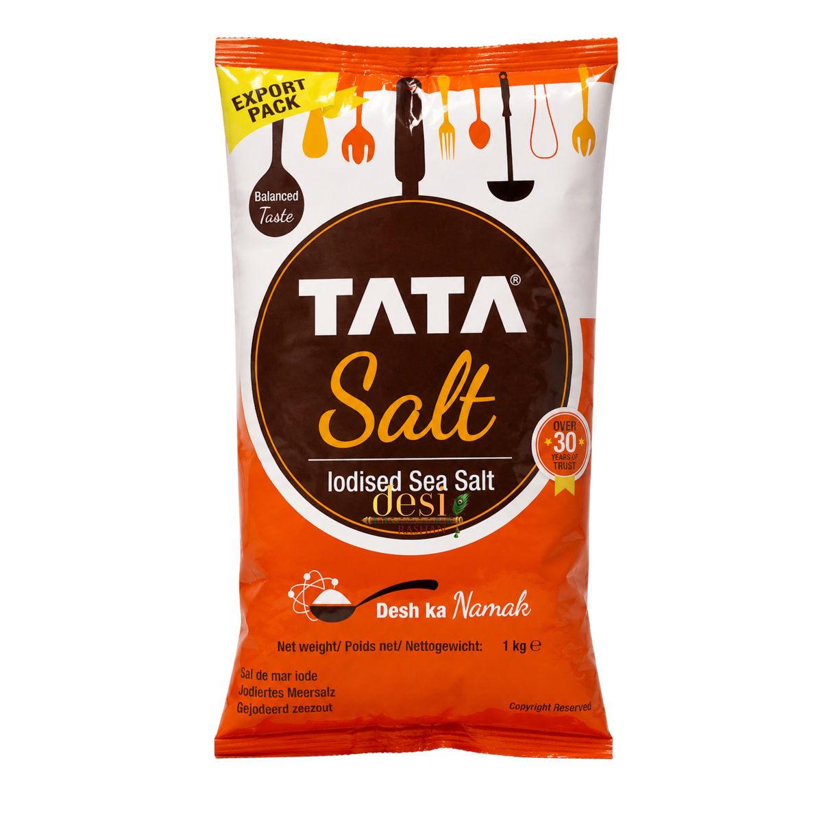 TATA - Namak Iodised Sea Salt (1kg) 31.07.2026 **DEAL**